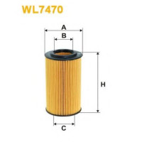 Масляний фільтр WIX FILTERS WL7470