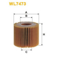 Масляний фільтр WIX FILTERS WL7473