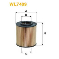 Масляний фільтр WIX FILTERS WL7489