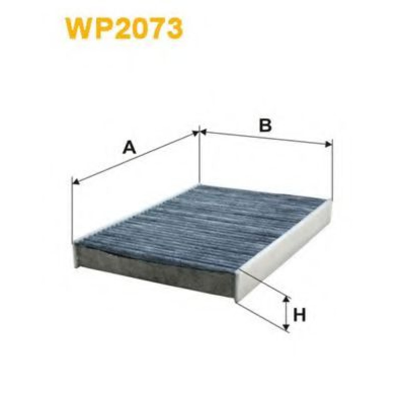 Фільтр, повітря у внутрішньому просторі WIX FILTERS WP2073