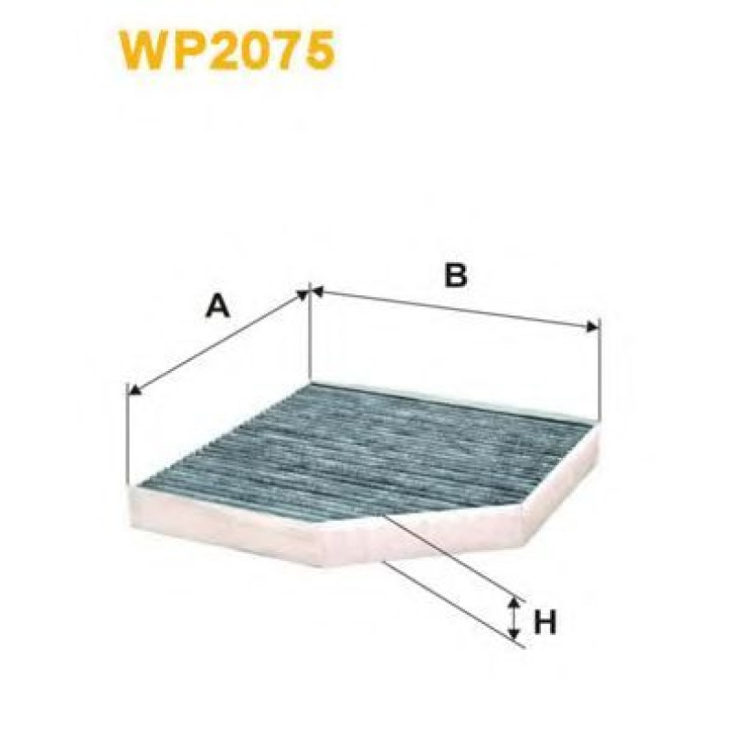Фільтр, повітря у внутрішньому просторі WIX FILTERS WP2075