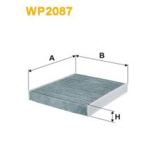 Фільтр, повітря у внутрішньому просторі WIX FILTERS WP2087