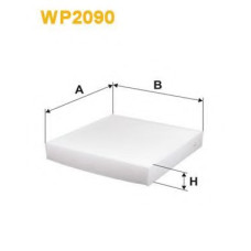 Фільтр, повітря у внутрішньому просторі WIX FILTERS WP2090