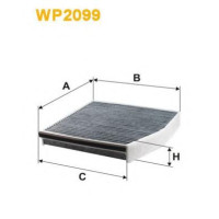 Фільтр, повітря у внутрішньому просторі WIX FILTERS WP2099