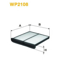 Фільтр, повітря у внутрішньому просторі WIX FILTERS WP2108