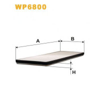 Фільтр, повітря у внутрішньому просторі WIX FILTERS WP6800