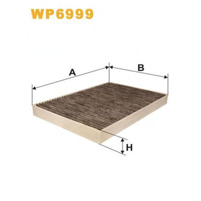 Фільтр, повітря у внутрішньому просторі WIX FILTERS WP6999